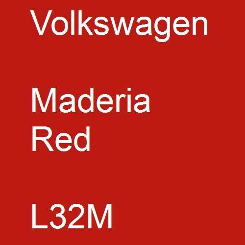 Volkswagen, Maderia Red, L32M.